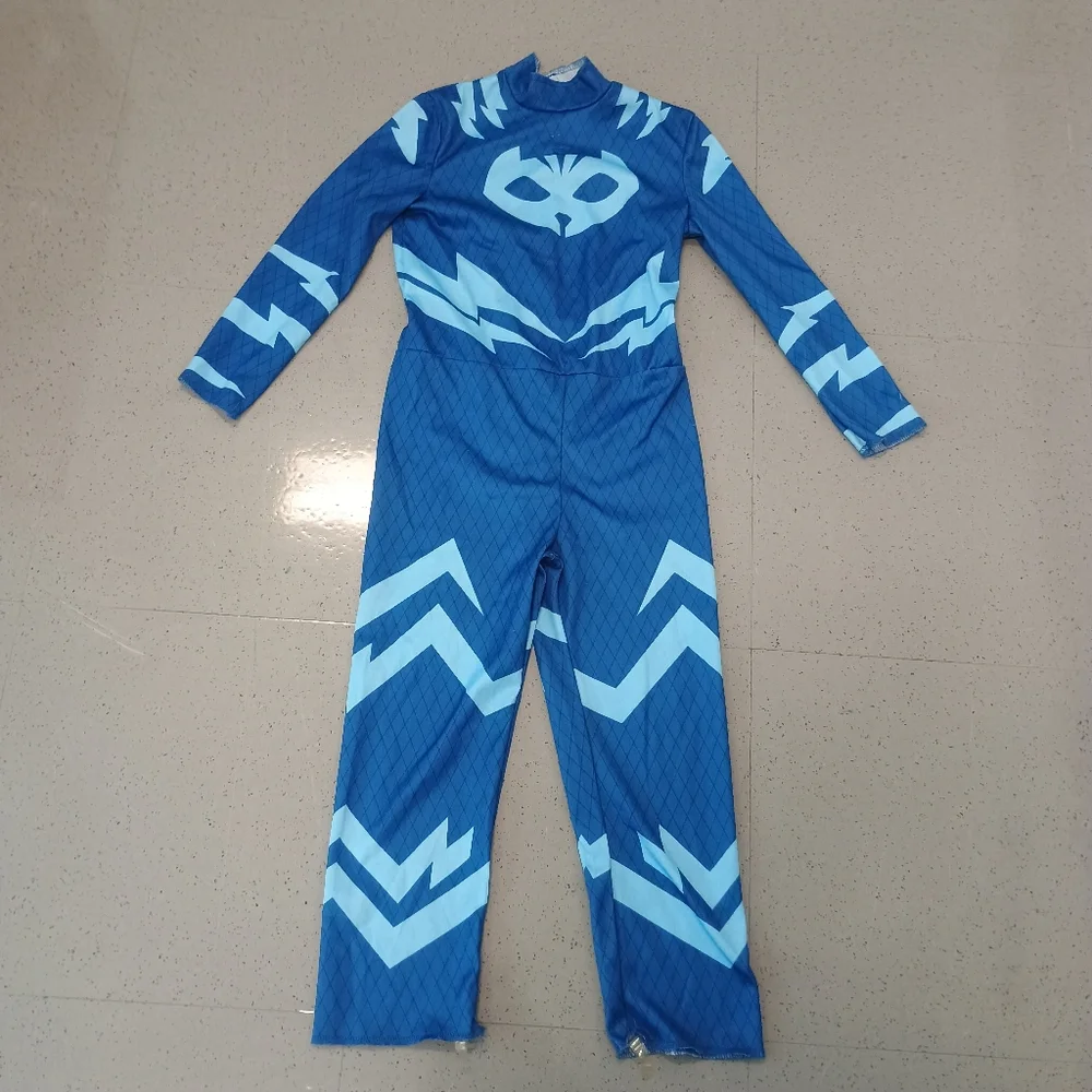 PJ Masks Catboy Boys size 3T-4T Blue Superhero Dressup Official Costume Jumpsuit - Picture 4 of 14